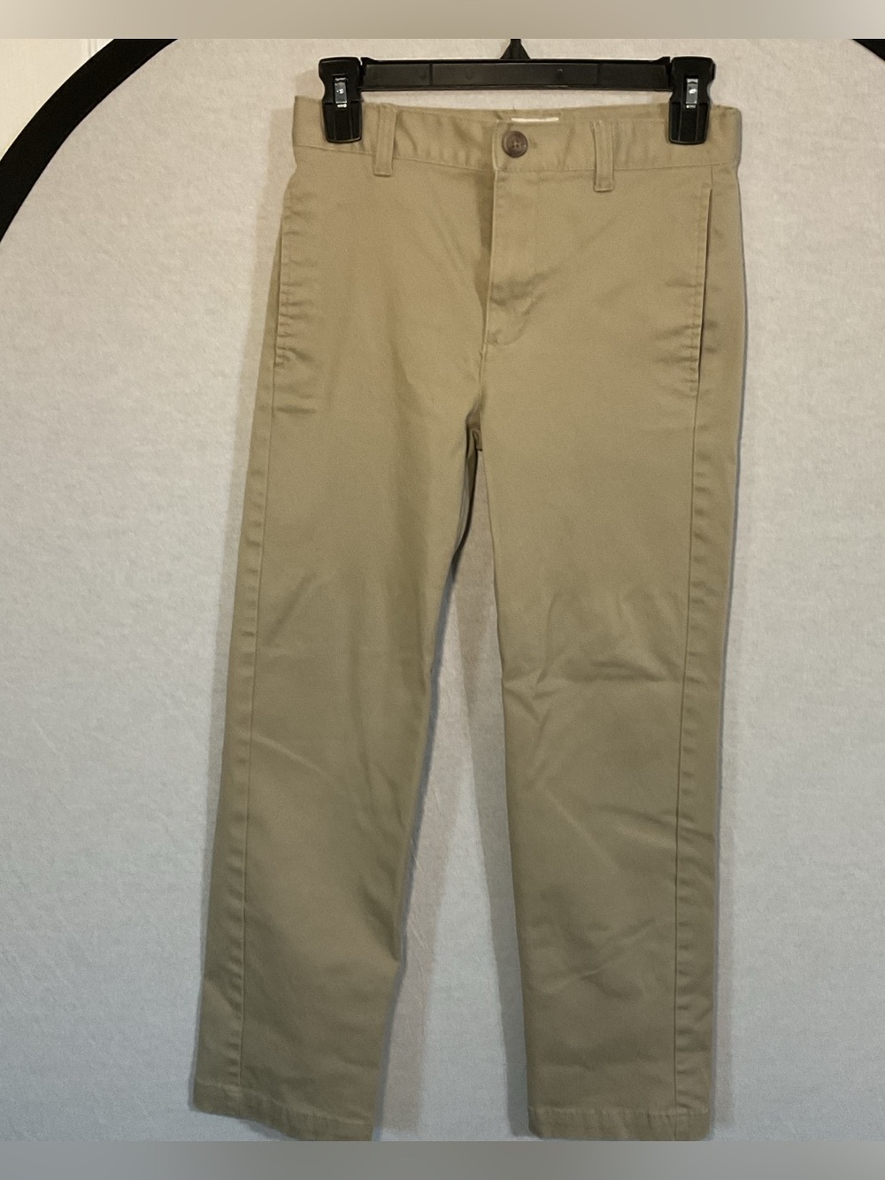 Cat & Jack Tan Straight-Leg Chinos